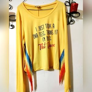 Blouse Size 3X Yellow Minette